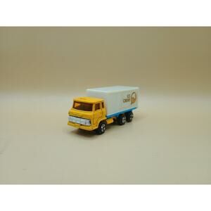 Yellow Box Delivery Truck Ice Cream Rare Vintage HO Scale - Diecast Plastic